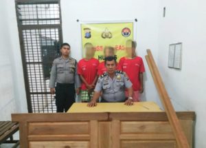 Tiga Pelaku Pencurian Kayu Bangunan Milik Tetangganya Ditangkap SatReskrim Sibolga