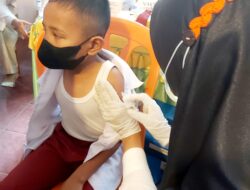 Vaksinasi Anak Usia 6 sd 11 Tahun, di Kecamatan Angkola Barat Capai 48,6 Persen