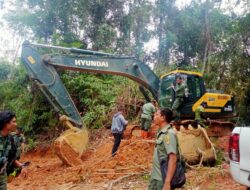 Operasi Gabungan Pengamanan Hutan, Tim Amankan 4 Pekerja dan 3 Unit Alat Berat di Kawasan TNBG