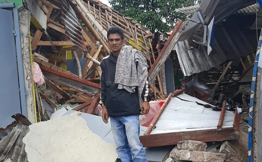 Salah satu Perantau Madina asal Sihepeng Marwahuddin yang menjadi Korban Gempa Cianjur, fhoto : istimewa.