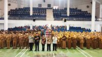 Sekda Madina lantik 460 kepala sekolah SD-SMP se-Kabupaten Mandailing Natal,Kamis (2/2/2023) fhoto : Syahren.