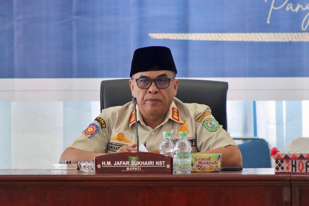 Bupati Madina HM ja'far Sukhairi Nasution, fhoto : Diskominfo Madina.