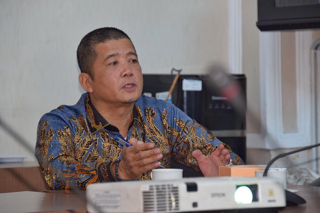 H. Erwin Efendi Lubis S.H. Ketua DPC Gerindra Kabupaten Mandailing Natal, Senin (26/12/2023) fhoto : Istimewa.