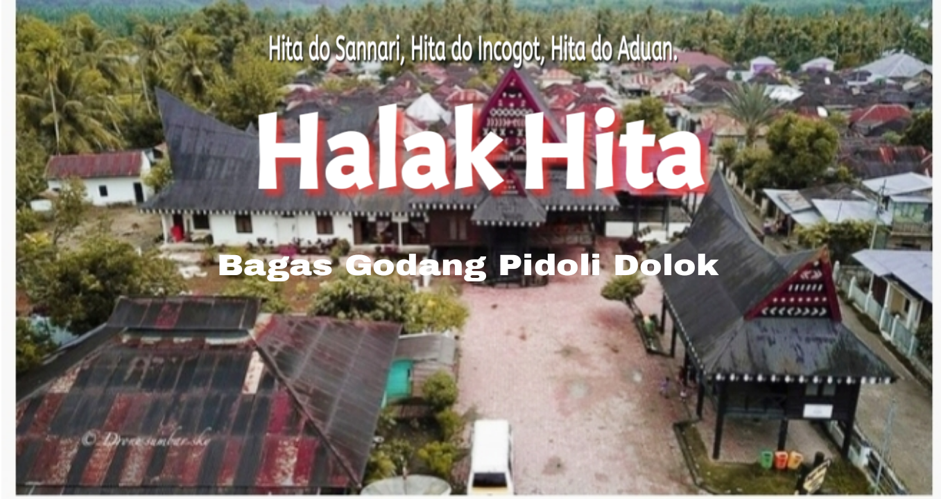 Rumah Adat Mandailing, Bagas Godang di Kelurahan Pidoli Dolok. fhoto : Istimewa.