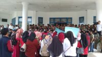 Ratusan PPPK guru aksi damai di depan kantor DPRD Madina, 10 Januari 2024 lalu, fhoto : Syahren / Wartamandailing.