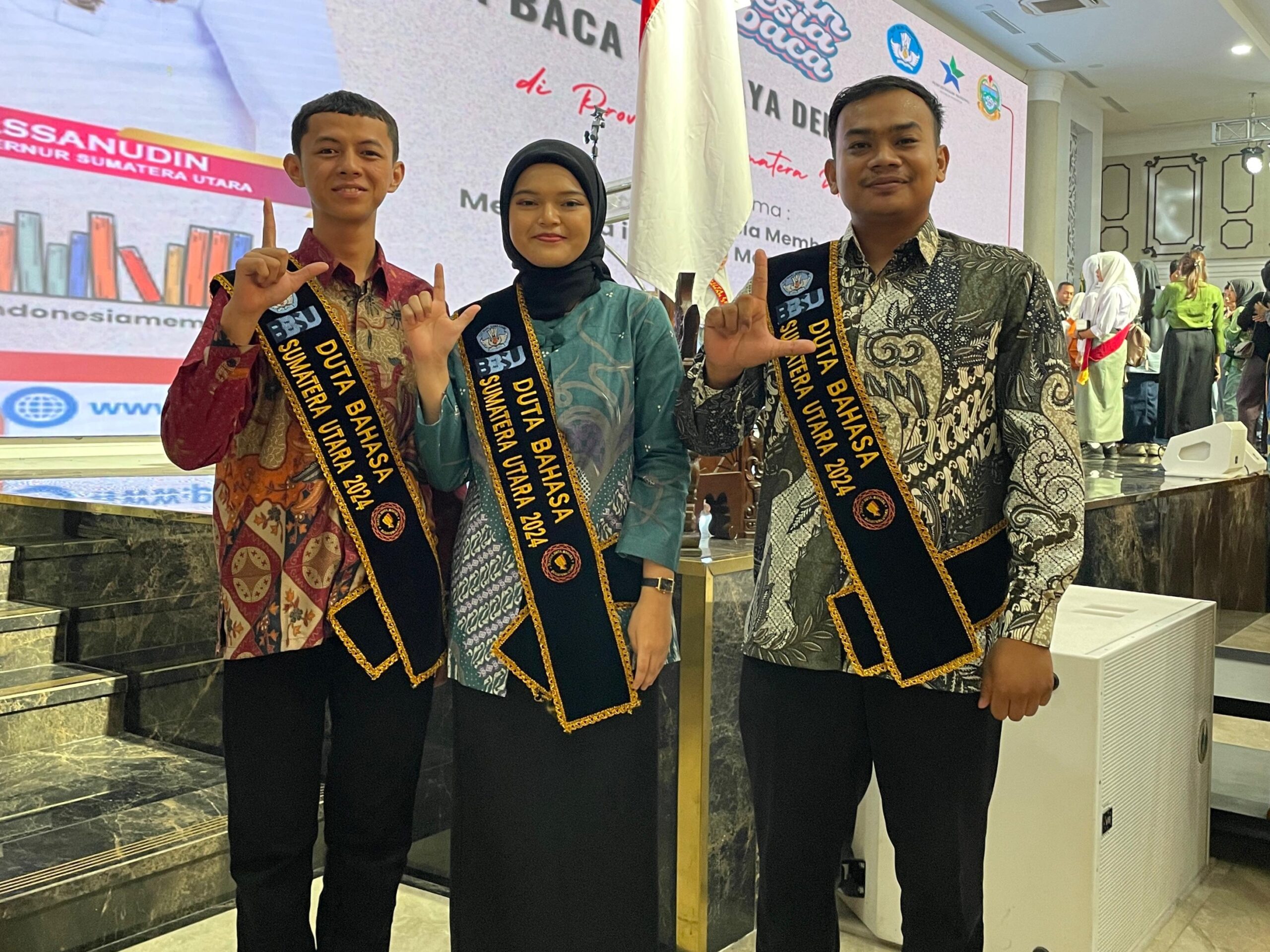 Tiga Putra-Putri Madina Masuk Finalis Duta Bahasa Sumut Tahun 2024, fhoto : Istimewa.