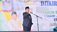 Ustadz Yusuf Mansur mengisi tausiyah dalam rangka HUT Kabupaten Padang Lawas ke-17 tahun, fhoto : Istimewa.