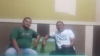 Pengurus DPD KNPI Palas melalui wakil ketua Adi Aman Nasution bersama, Rahmad Saputra Pane, Senin (01/07/2024) fhoto : Istimewa.